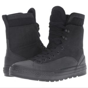 Converse Chuck Taylor All-Star Tekoa leather/quilted XHi boots black 5 / 6.5